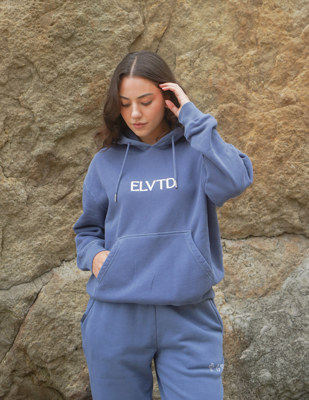 Heaven on Earth Hoodie - Vintage Navy